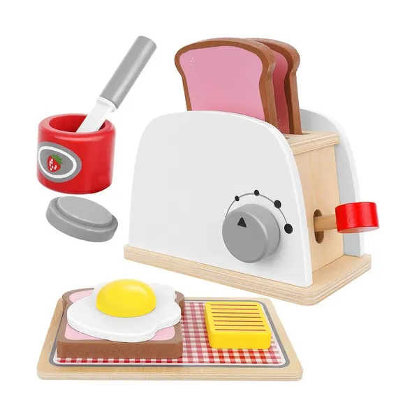 Wooden Toy Toaster 22435 | Buy online — Megaluks