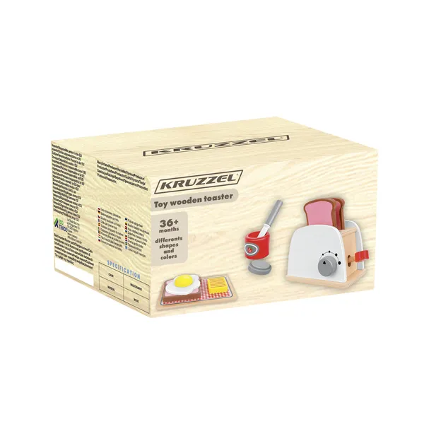 Wooden Toy Toaster 22435 | Buy online — Megaluks