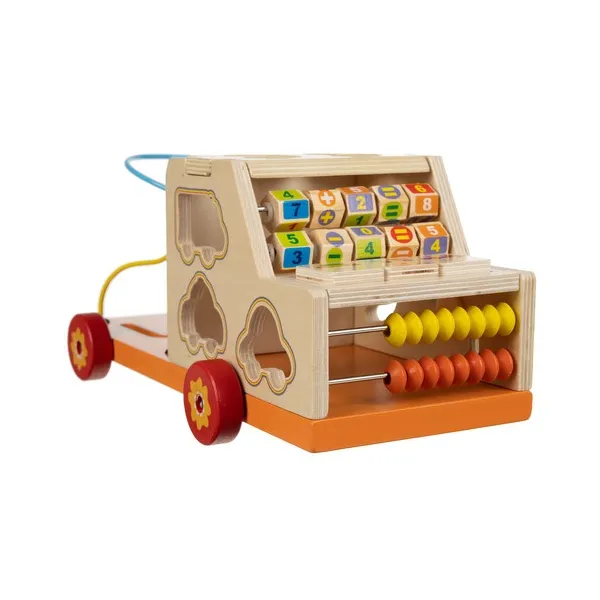 Wooden car sorter Kruzzel 22652
