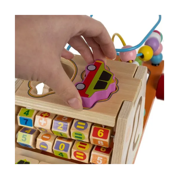 Wooden car sorter Kruzzel 22652