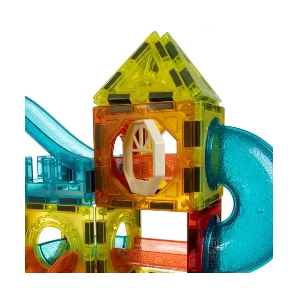 Magnetic blocks - track 77pcs Kruzzel 22684 | Buy online — Megaluks
