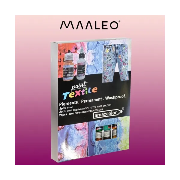 Audinių dažai - 24 vnt. 300 ml Maaleo 22948 | Pirkti internetu — Megaluks