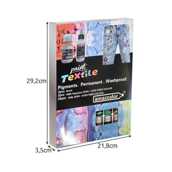 Audinių dažai - 24 vnt. 300 ml Maaleo 22948 | Pirkti internetu — Megaluks