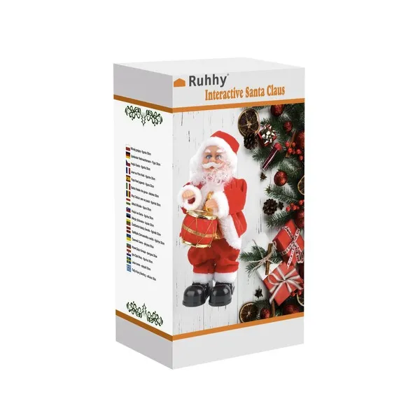 Santa playing - 30cm figurine Ruhhy 22162