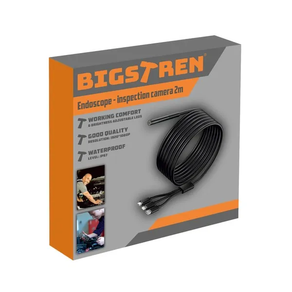 Endoscope - inspection camera 2m Bigstrene 23020 | Buy online — Megaluks