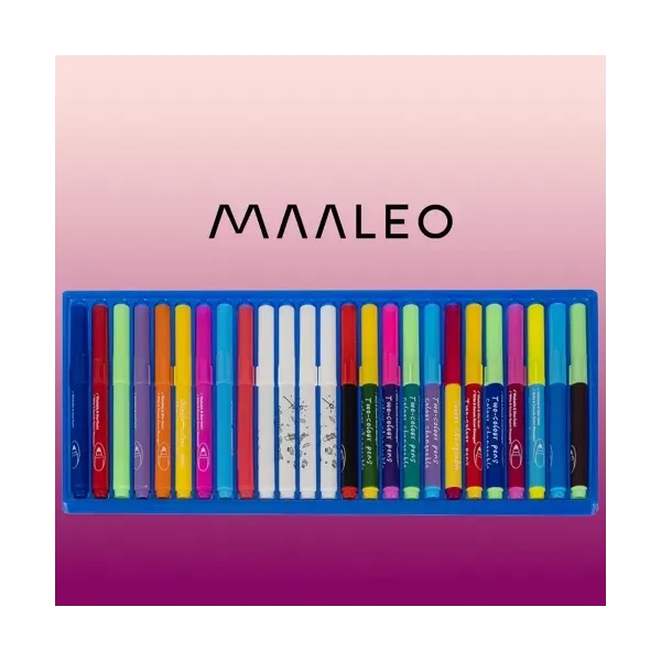 Набор маркеров - 25 шт Maaleo 23201. | Купить онлайн — Megaluks