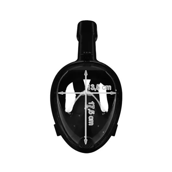 Full face snorkeling mask S/M part 23469 | Buy online — Megaluks