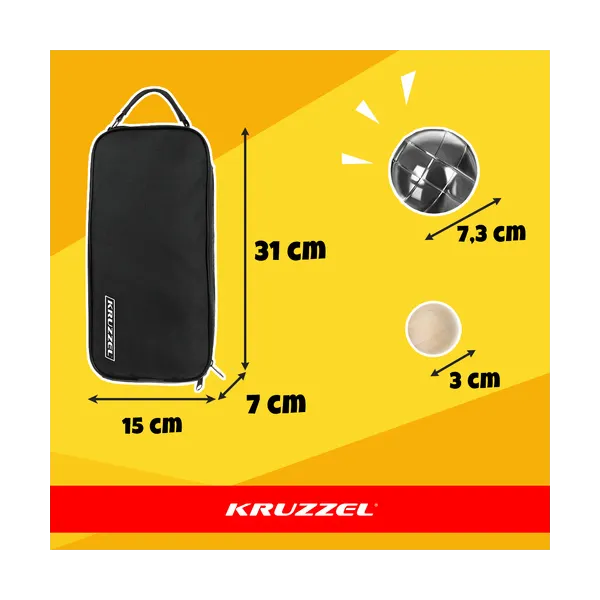 Boules 8 balls + cover KRUZZEL 22915 | Buy online — Megaluks