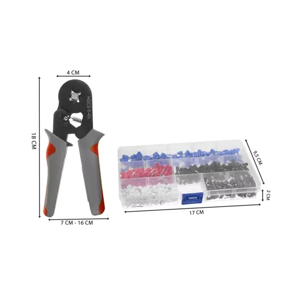Crimping tool for 0.25-10mm2 ferrules Bigstreen 23271 | Buy online — Megaluks