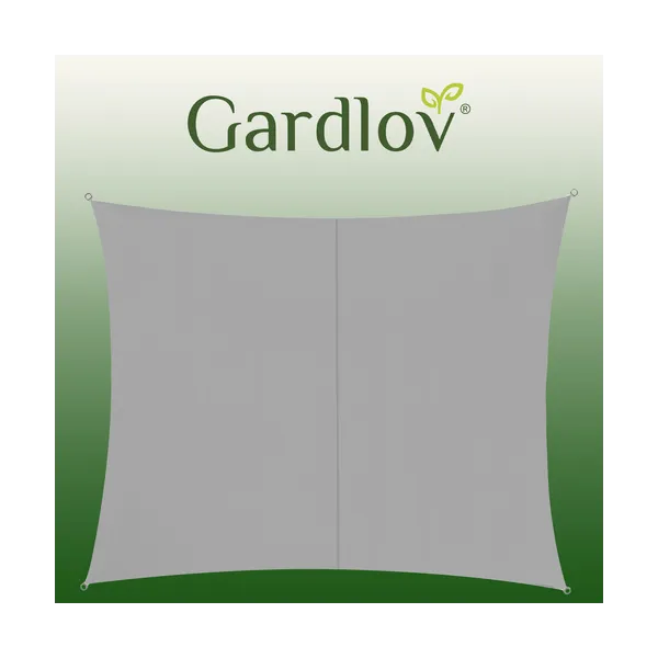 Sunshade sail 3x2m - gray Gardlov 23162