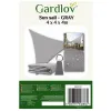 Aurinkovarjon purje 4x4x4m-harmaa Gardlov 23141 | Osta verkosta — Megaluks