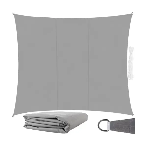 Sunshade sail 4x3m - gray Gardlov 23143