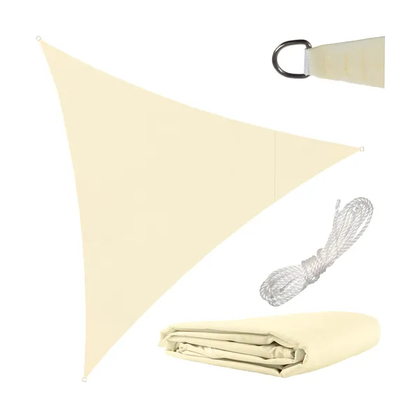 Sunshade sail 3x3x3 beige Gardlov 23146