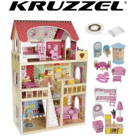 Wooden dollhouse - villa D11252 | Buy online — Megaluks