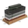 Sharpener for Kitchen Knives Chisels Water Stone Sharpening Stone + Strap RUHHY 23763