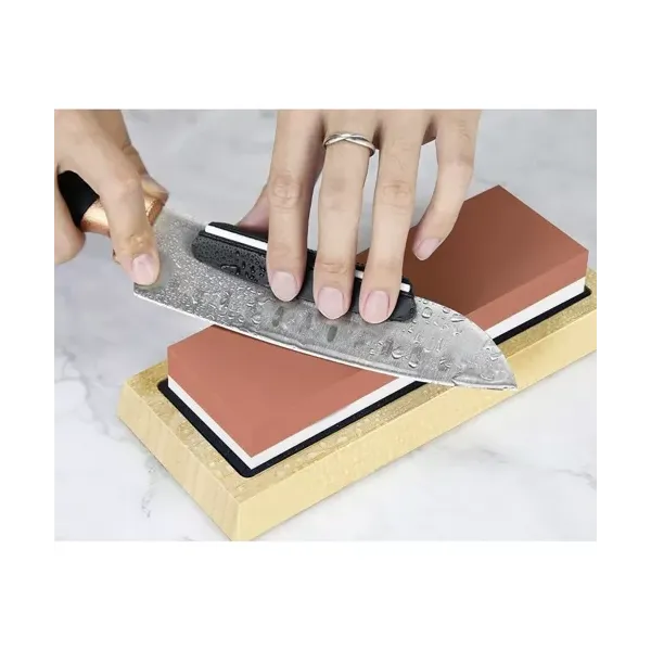 Sharpener for Kitchen Knives Chisels Water Stone Sharpening Stone + Strap RUHHY 23763