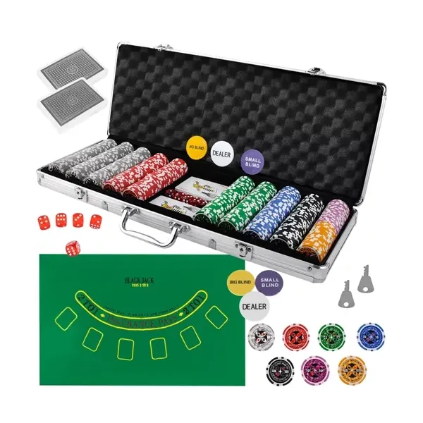 Poker - 500 Chips Set in Case HQ 23529 | Buy online — Megaluks