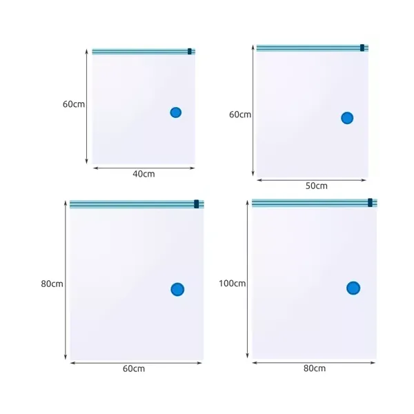 Vacuum bag - various sizes - 10 pcs. 23538 | Buy online — Megaluks