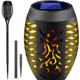 Solar garden lamp - torch 23559 | Buy online — Megaluks