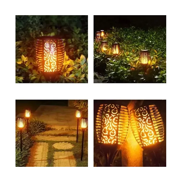 Aurinkokäyttöinen puutarhalamppu - taskulamppu  | Osta verkosta — Megaluks