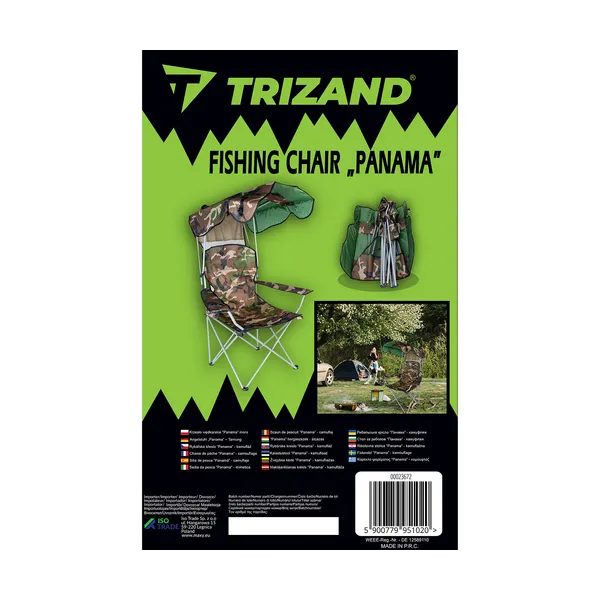 Kalastustuoli "Panama" camo 23672 | Osta verkosta — Megaluks