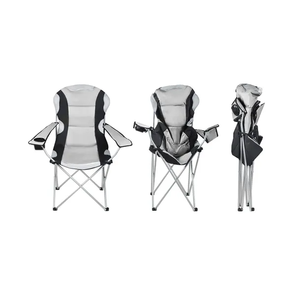 Kalastustuoli musta ja harmaa 23674 | Osta verkosta — Megaluks