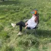 Kalastustuoli musta ja harmaa 23674 | Osta verkosta — Megaluks