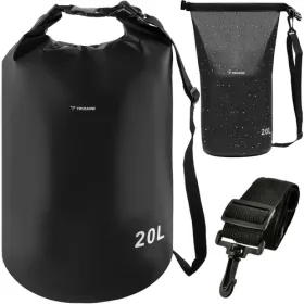 Waterproof bag 20L black 23566 | Buy online — Megaluks