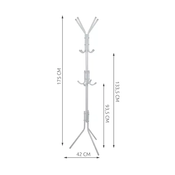 Standing hanger 170cm - white Ruhhy 23814 | Buy online — Megaluks