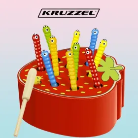 Wooden strawberry game 22411 | Buy online — Megaluks