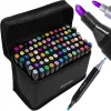 Double-sided markers/pens - 80 pcs. MAALEO 24103 | Buy online — Megaluks