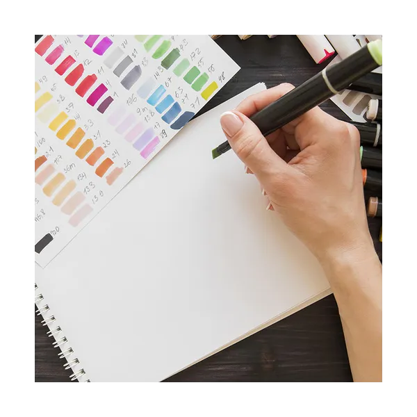 Double-sided markers/pens - 80 pcs. MAALEO 24103 | Buy online — Megaluks