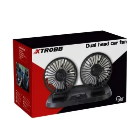 Automašīnas ventilators 12V dubultais Xtrobb 23 | Pirkt tiešsaistē — Megaluks