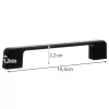 Black furniture handle - 10 pcs. Ruhhy 24190