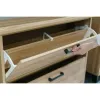 Black furniture handle - 10 pcs. Ruhhy 24190