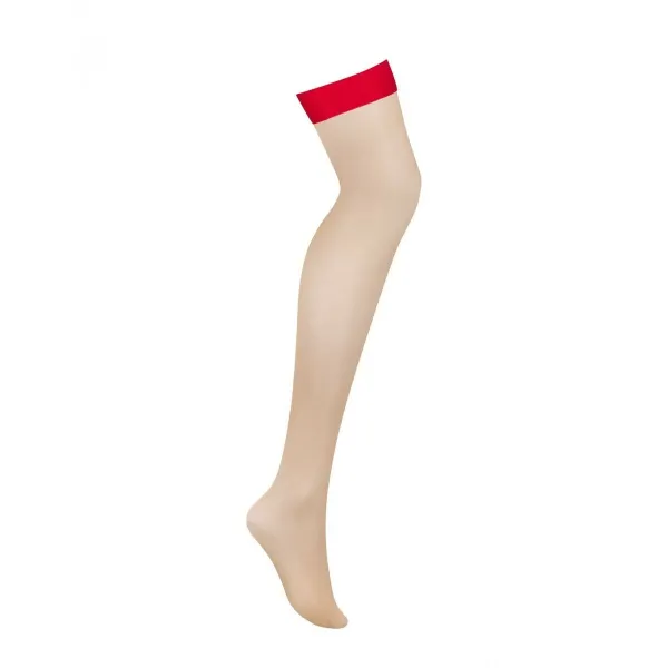 Stockings Obsessive Red L/XL
