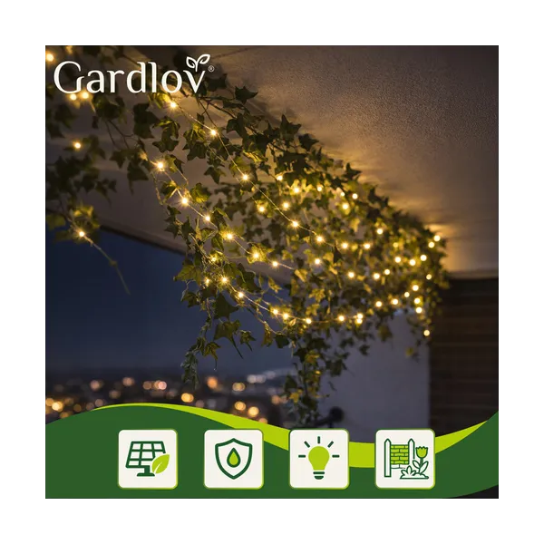 Saules virtene 15m IP44 Gardlov 24007 | Pirkt tiešsaistē — Megaluks