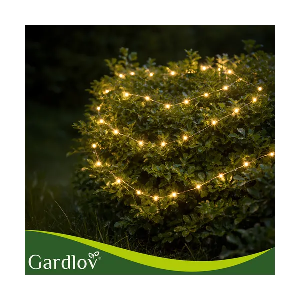 Solar garland 15m IP44 Gardlov 24007