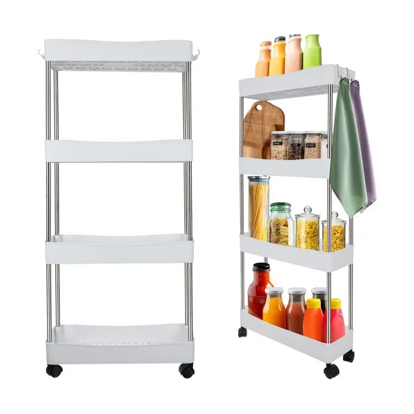 Kitchen/bathroom shelf on wheels Ruhhy 24291 | Buy online — Megaluks