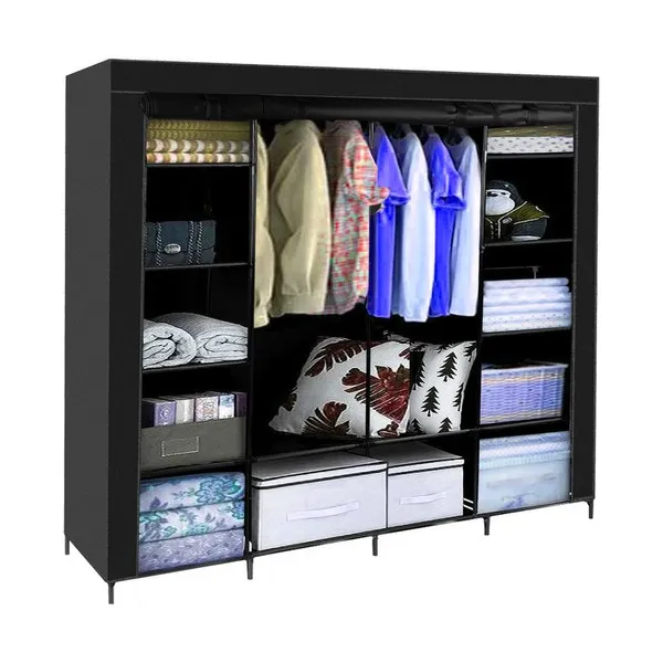 Folding fabric wardrobe 170x170cm Ruhhy 23740 | Buy online — Megaluks