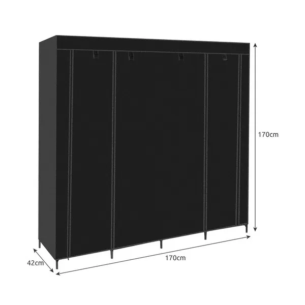 Folding fabric wardrobe 170x170cm Ruhhy 23740 | Buy online — Megaluks
