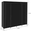Folding fabric wardrobe 170x170cm Ruhhy 23740 | Buy online — Megaluks