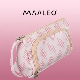 School Pencil Case Two-Compartment Folding Pouch Double | Buy online — Megaluks