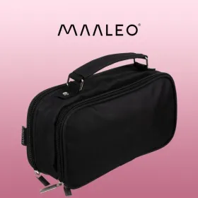Double extendable pencil case - black Maaleo 24516 | Buy online — Megaluks