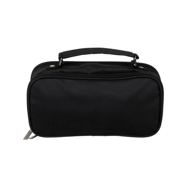 Double extendable pencil case - black Maaleo 24516 | Buy online — Megaluks