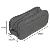 Triple folding pencil case - gray Maaleo 24512 | Buy online — Megaluks