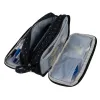 Triple foldable pencil case - black Maaleo 24511