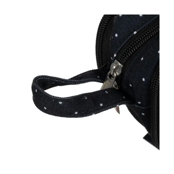 Triple foldable pencil case - black Maaleo 24511