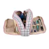Triple foldable pencil case - checkered Maaleo24514 | Buy online — Megaluks