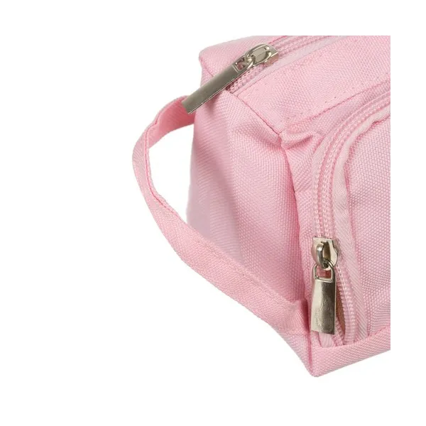 Double extendable pencil case - pink Maaleo 24519 | Buy online — Megaluks